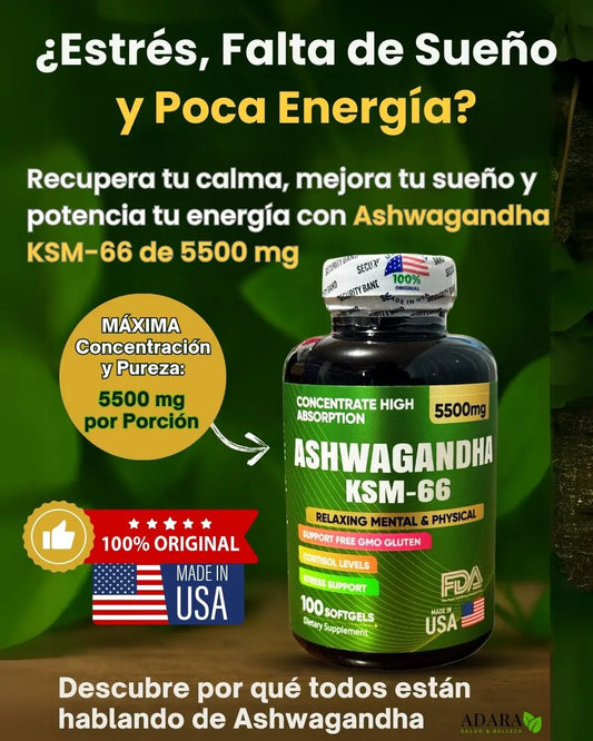 🌿Ashwagandha Kms 66®︎ 🇺🇸 2x1🎉
